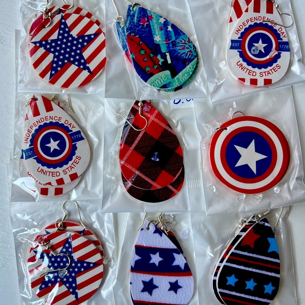 Super fun holiday earrings